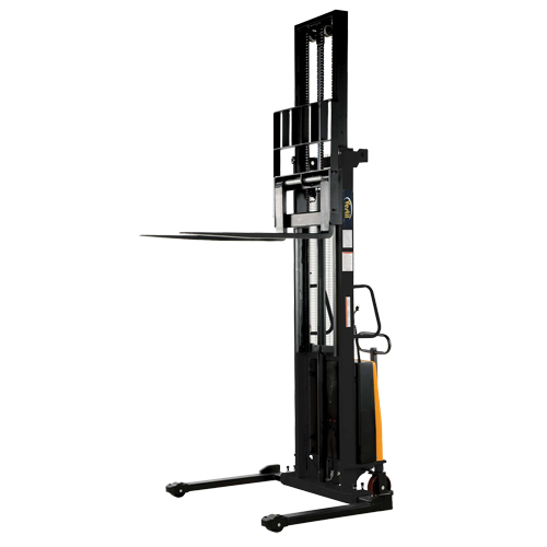 Gerbeur pour chariot &eacute;l&eacute;vateur, Fonctionnement &eacute;lectrique, Capacit&eacute; 2000 lb, Lev&eacute;e max 150" Oxymax Inc