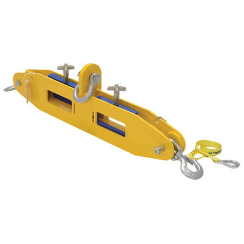 Forklift Lifting Beam, 7" x 2-1/2" Fork Pocket Oxymax Inc