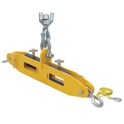 Forklift Lifting Beam, 7" x 2-1/2" Fork Pocket Oxymax Inc