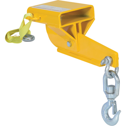 Auto-Tension Hoisting Hook, 5-1/2" x 1-1/2" Fork Pocket Oxymax Inc