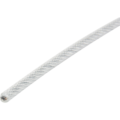 Wire Rope, 1000' (304.8 m) x 1/4", 7000 lbs. (3.5 tons), Galvanized Oxymax Inc
