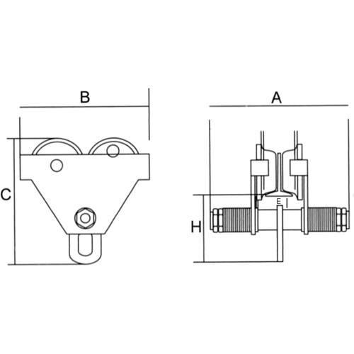 Chariot r&eacute;glable avec plaques de s&eacute;curit&eacute;, 4000 lb (2 tonnes) Oxymax Inc
