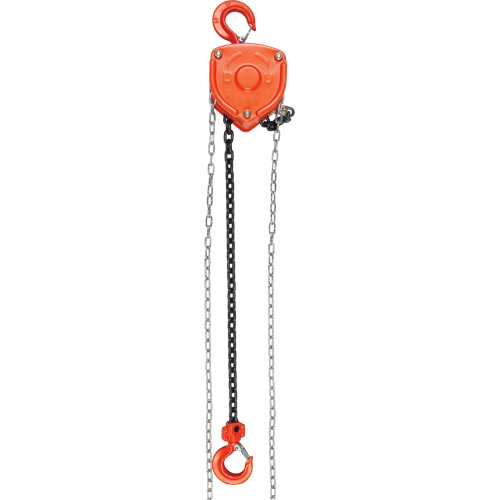 Chain Hoist, 20' Lift, 6000 lbs. (3 tons) Capacity, Alloy Steel Chain Oxymax Inc