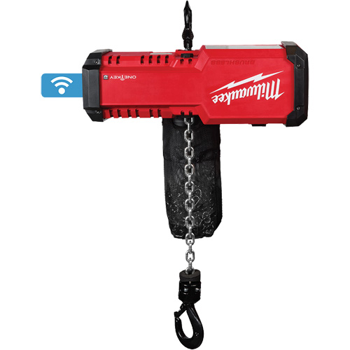 M18 Compact 1-Ton Chain Hoist with ONE-KEY, 2204 lbs. (1 tons) Capacity Oxymax Inc