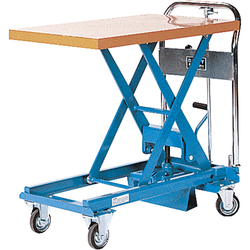 Dandy Lift Scissor Lift Table, 31-1/2" L x 19-7/10" W, Steel, 550 lbs. Capacity Oxymax Inc