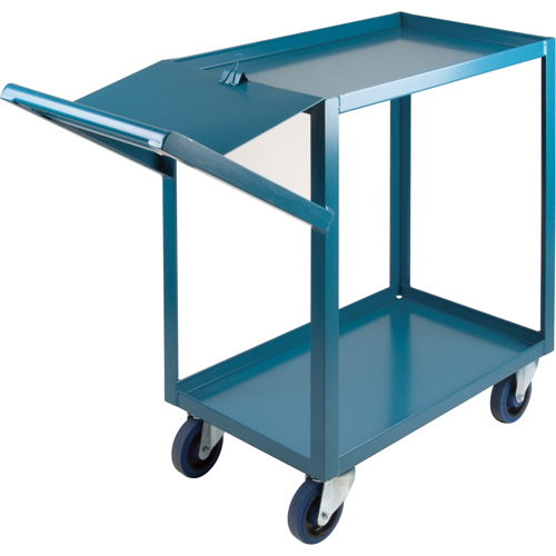 Order Picking Carts, 36" H x 18" W x 46" D, 2 Shelves, 1200 lbs. Capacity Oxymax Inc