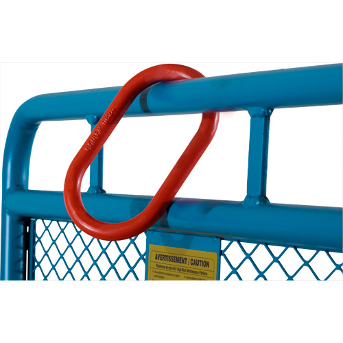 High Work Maintenance Platform, 36" W x 36" D x 72" H, 1000 lbs. Capacity, Steel Oxymax Inc