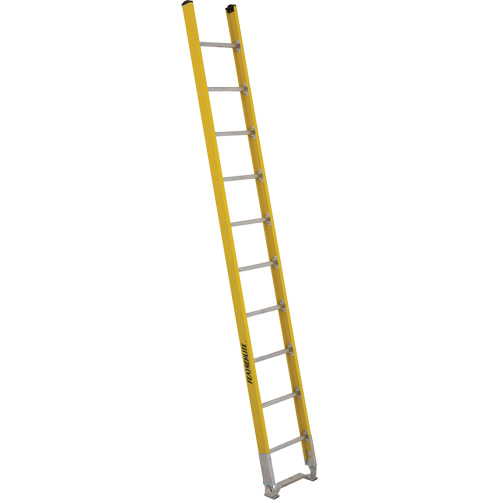 Single Section Straight Ladder - 6100 Series, 10', Fibreglass, 375 lbs., CSA Grade 1AA Oxymax Inc