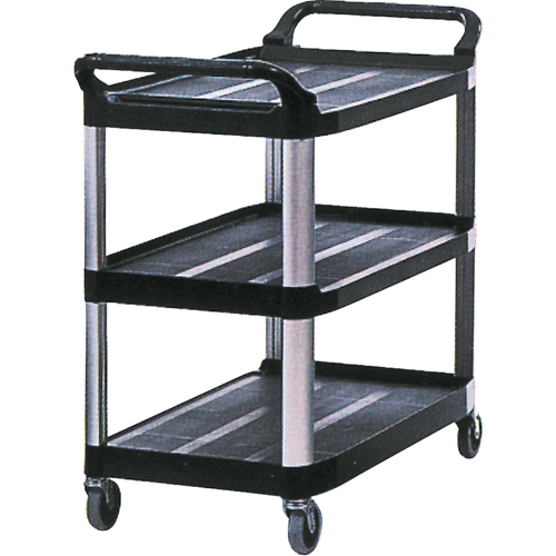 Chariot utilitaire, 3 tiers, 20" x 37" x 33-5/8", Capacit&eacute; 300 lb Oxymax Inc