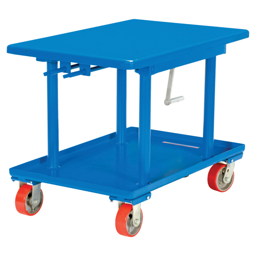 Hydraulic Lift Table, 24" L x 36" W, Steel, 2000 lbs. Capacity Oxymax Inc