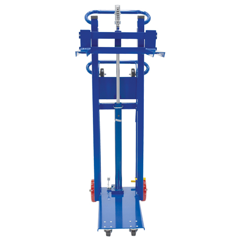 Platform Lift Stacker, Foot Pump Operated, 750 lbs. Capacity, 52" Max Lift Oxymax Inc