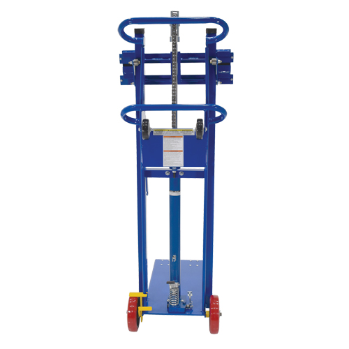Platform Lift Stacker, Foot Pump Operated, 750 lbs. Capacity, 52" Max Lift Oxymax Inc