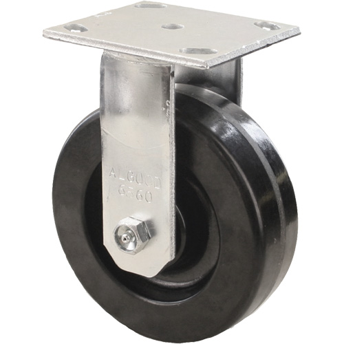 Roulettes robustes EMaxx &agrave; cheville, Fixe, 6" (152,4 mm), Ph&eacute;nolique, 1200 lb (544,3 kg) Oxymax Inc