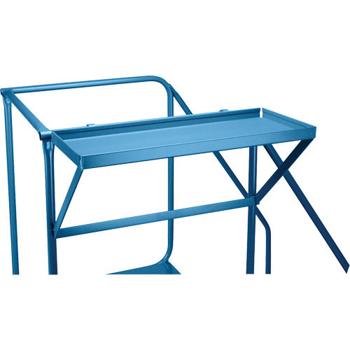 Mechanics/Maintenance Rolling Ladder, Steel, 4 Steps, 38" Platform Height Oxymax Inc