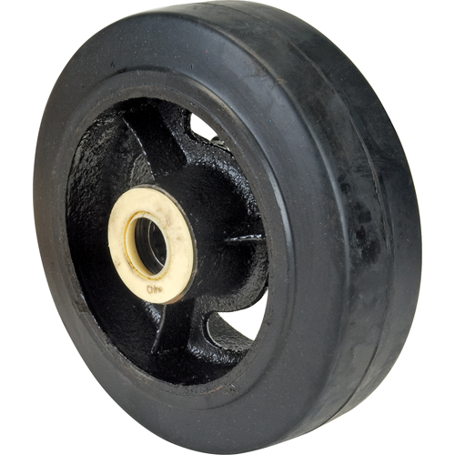 Roues en caoutchouc, 6" (152 mm) dia. x 2" (51 mm) la, Capacit&eacute; de 550 lb (249 kg) Oxymax Inc