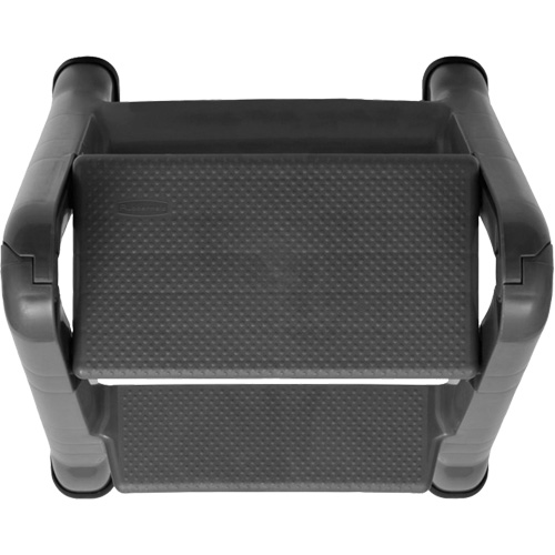 Folding Step Stool, 2 Steps, 19-1/2" x 20-1/2" x 22-3/4" High Oxymax Inc