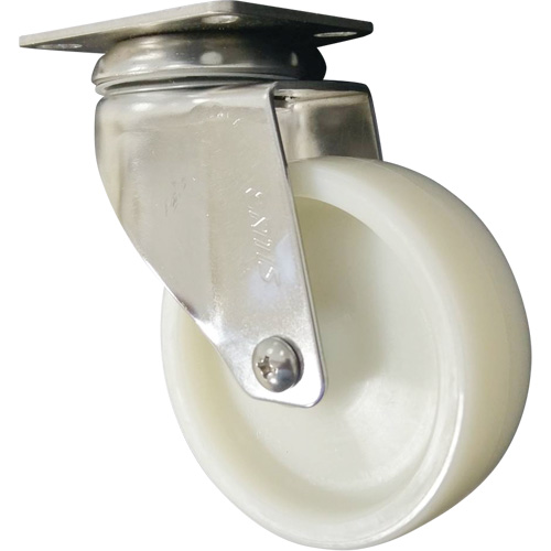 Caster, Swivel, 4" (101.6 mm), Nylon, 200 lbs. (91 kg.) Oxymax Inc