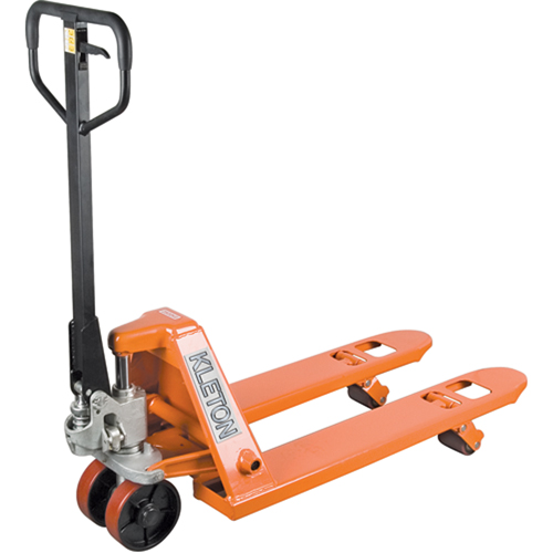 Heavy-Duty Manual Pallet Truck, Steel, 42" L x 27" W, 5500 lbs. Capacity Oxymax Inc
