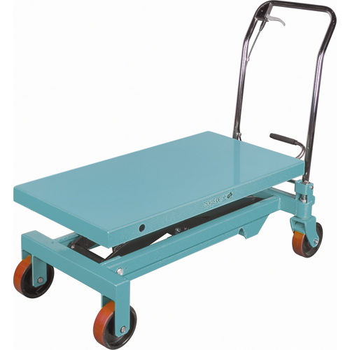 Table &eacute;l&eacute;vatrice robuste &agrave; ciseaux hydraulique, 39-3/8" lo x 20-1/8" la, Acier, Capacit&eacute; 1650 lb Oxymax Inc