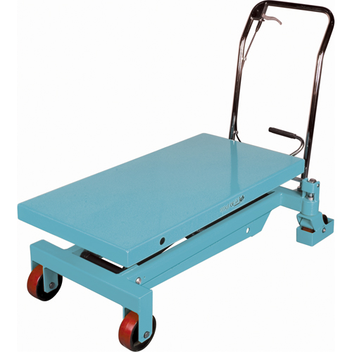 Heavy-Duty Hydraulic Scissor Lift Table, 40" L x 20-1/8" W, Steel, 2200 lbs. Capacity Oxymax Inc