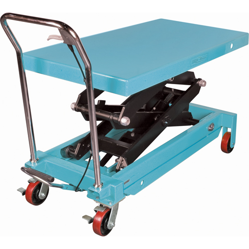 Heavy-Duty Hydraulic Scissor Lift Table, 48" L x 24" W, Steel, 1545 lbs. Capacity Oxymax Inc