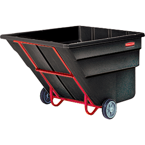 Tilt Truck, Polyethylene, 2 cu. yd., 2300 lbs. Load Capacity Oxymax Inc