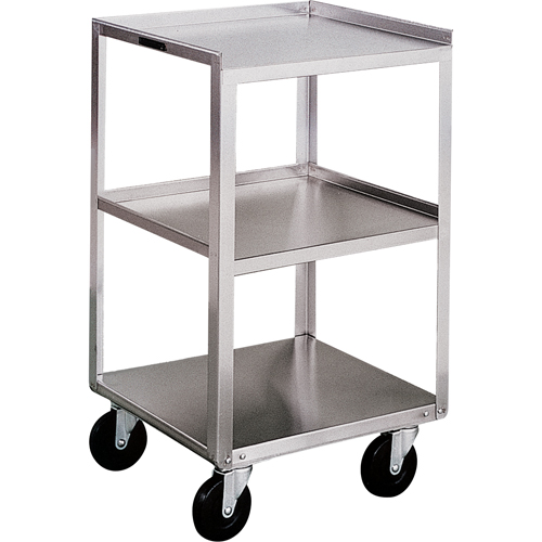 Equipment Stands, 3 Tiers, 16-3/4" W x 30-1/8" H x 18-3/4" D, 300 lbs. Capacity Oxymax Inc