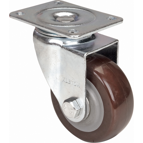 Caster, Swivel, 4" (101.6 mm), Polyurethane, 440 lbs. (199.58 kg.) Oxymax Inc