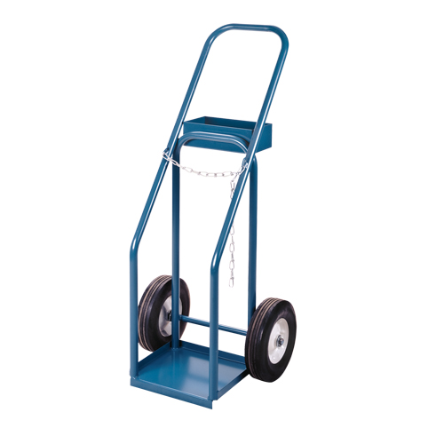Chariots pour bouteilles de gaz, Roues Semi-pneumatique, Base de 12" la x 10" lo, 400 lb Oxymax Inc