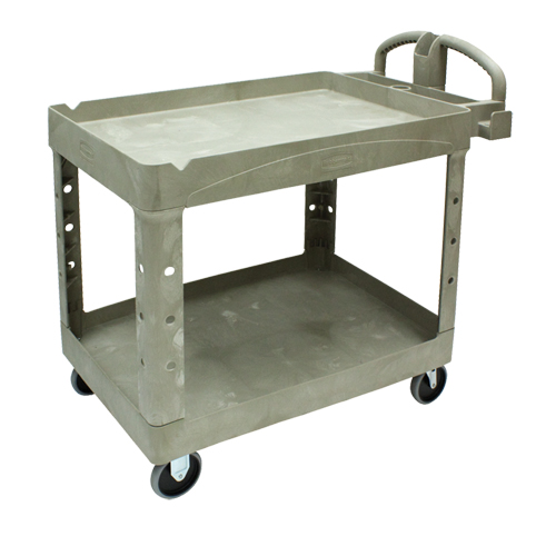 Chariot utilitaire robuste - 4520-88, 2 tiers, 25-1/4" x 39" x 44", Capacit&eacute; 500 lb Oxymax Inc