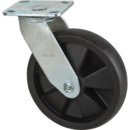Hi-Temp Caster, Swivel, 8" (203.2 mm), Nylon, 1000 lbs. (453 kg.) Oxymax Inc