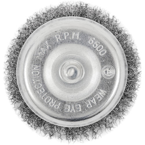 Brosse coupelle sertie sur tige Oxymax Inc