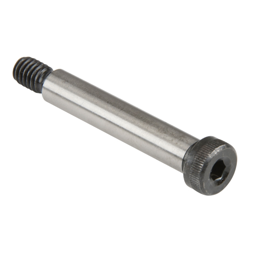 Socket Shoulder Screw, 3/8" Dia., 2" L, Black Oxide Oxymax Inc