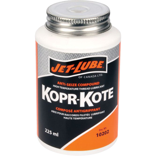 Compos&eacute; pour les colliers de forage et joints doutillage sur les chantiers p&eacute;trolif&egrave;res Kopr-Kote, 225 ml, Canette &agrave; dessus brosse, 450°F (232°C) Temp max. Oxymax Inc