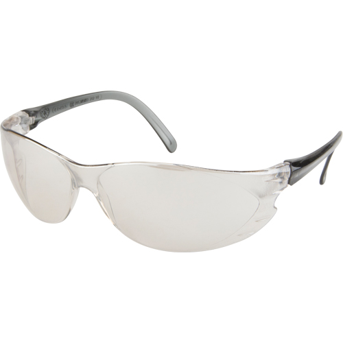 Twister Series Safety Glasses, Indoor/Outdoor Mirror Lens, Anti-Scratch, ANSI Z87+/Meets/Exceeds CSA Z94.3 Oxymax Inc