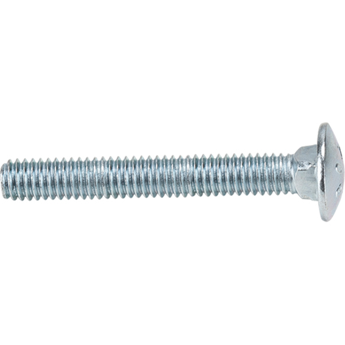 Carriage Bolt, Standard, 5/16" x 3" L, Zinc Cr+3, Coarse Oxymax Inc