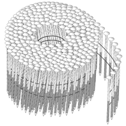 15° Coil Nails - Wire Collated Oxymax Inc