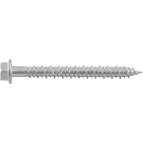 Aggre-Gator Concrete Screw, 1/4" x 1-1/4" L, Stainless Steel Oxymax Inc