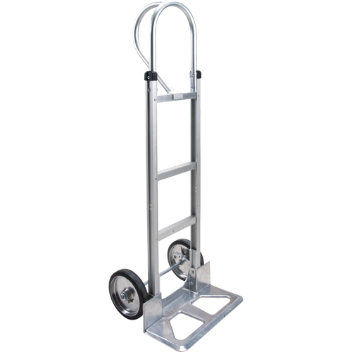 Knocked Down Hand Truck, P-Handle Handle, Aluminum, 52-1/8" Height, 500 lbs. Capacity Oxymax Inc