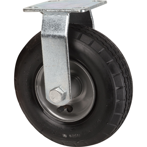 Roulettes pneumatiques, Fixe, 8" (203,2 mm), Pneumatique, 350 lb (158,8 kg) Oxymax Inc