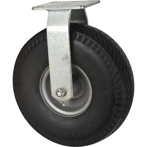 Roulettes anticrevaisons, Fixe, 10" (254 mm), Anticrevaison, 300 lb (136 kg) Oxymax Inc