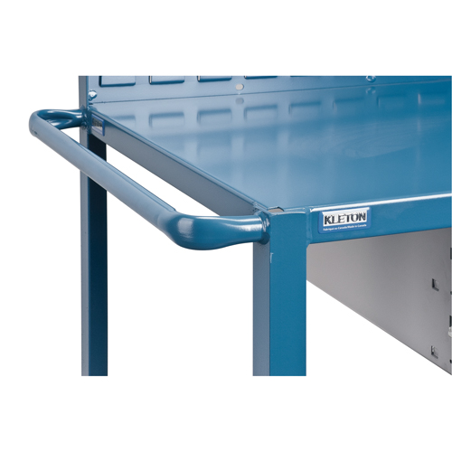 Mobile Service Cart, 2 Tiers, 24" W x 57" H x 40" D, 1200 lbs. Capacity Oxymax Inc