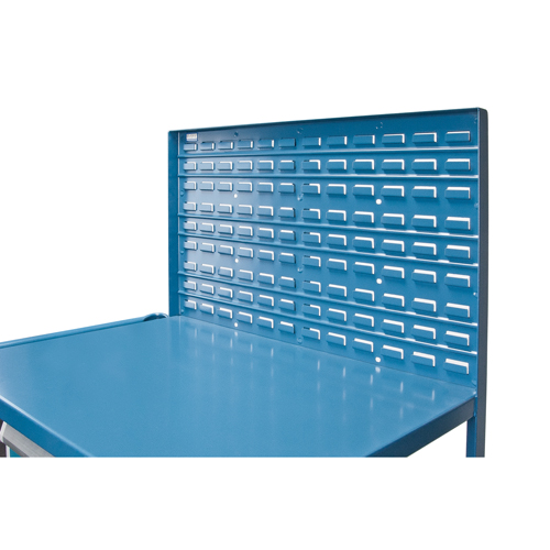 Mobile Service Cart, 2 Tiers, 24" W x 57" H x 40" D, 1200 lbs. Capacity Oxymax Inc