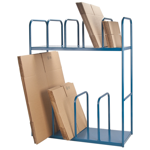 Support &agrave; deux niveaux pour boîtes de carton Oxymax Inc