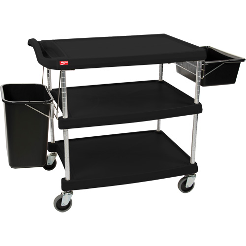 Chariot utilitaire myCart, 3 tiers, 20" x 35-1/2" x 30", Capacit&eacute; 400 lb Oxymax Inc