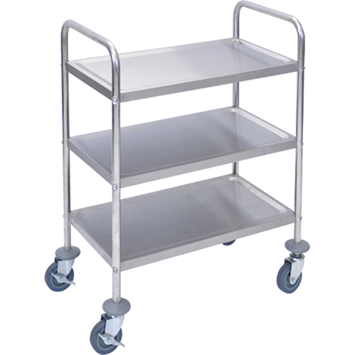 Chariot &agrave; tablettes, 3 Tiers, 16" la x 35" h x 26" p, Capacit&eacute; 200 lb Oxymax Inc