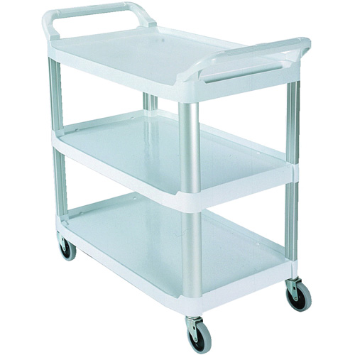 Chariot avec tablette et parois ouvrantes, 3 tiers, 40" x 37" x 20", Capacit&eacute; 300 lb Oxymax Inc