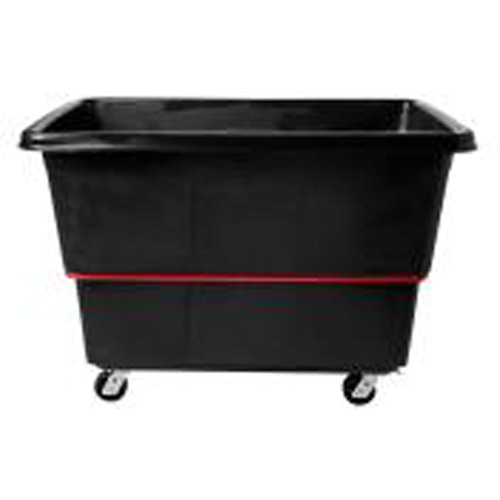 Chariot utilitaire &agrave; usage intensif, Plastique recycl&eacute; noir, 59"/34-5/8" lo x 34"/59-1/64" la x 42-1/16"/42-7/8" h, Volume 27 pi³, Capacit&eacute; 1200 lb Oxymax Inc