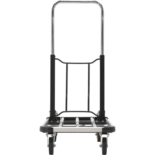 Fold-Up Platform Truck, Stainless Steel, 300 lbs., 28" L x 16" W, 33-1/2" High Oxymax Inc