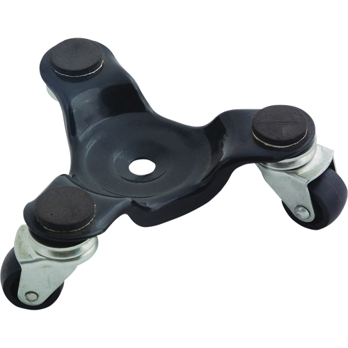 Leg Dolly, 200 lbs. Capacity, Steel Frame, 2.45" H Oxymax Inc